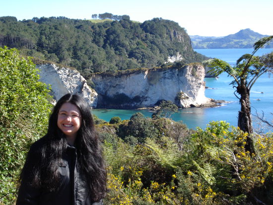 Auf dem Weg zur Cathedral Cove