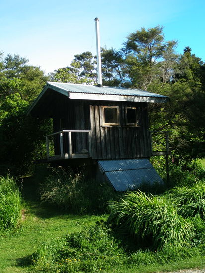 Die Bio-Toilette vom Inlet Hostel
