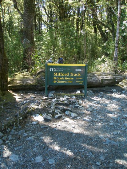 Der Start unserer Wanderung