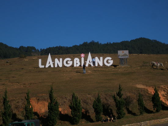 Langbiang...dort findet man auch Vietnamesen verkleidet als Cowboys!