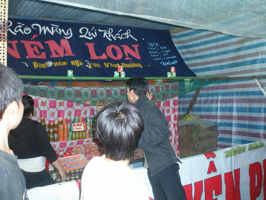 Buchsenwerfen - das macht Spass