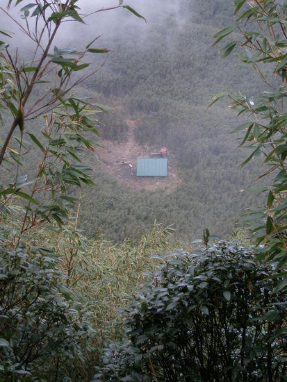 Ausblick auf die zweite Huette