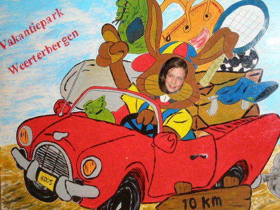 Mein Patenkind Lea. Mit 5 Leuten hatten wir uns eine Woche Urlaub in einer Ferienwohnung in Weertenbergen/Holland gegönnt.