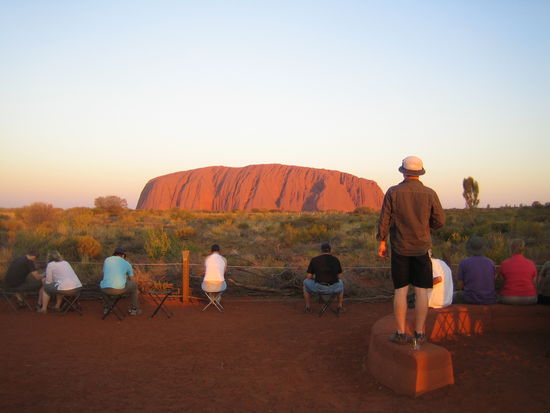 und alle gucken gespannt