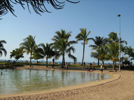 die Lagune in Airlie Beach