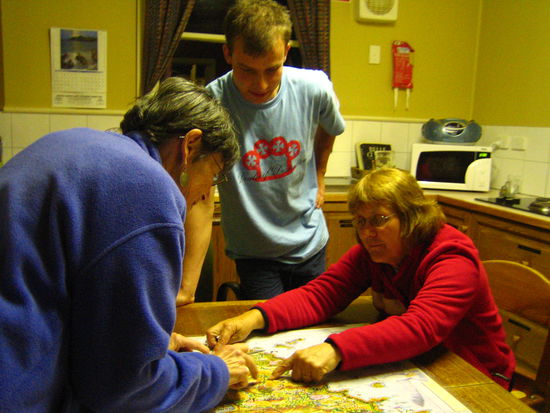 Jacky und Jenny waren besonders eifrig uns Tipps zu geben