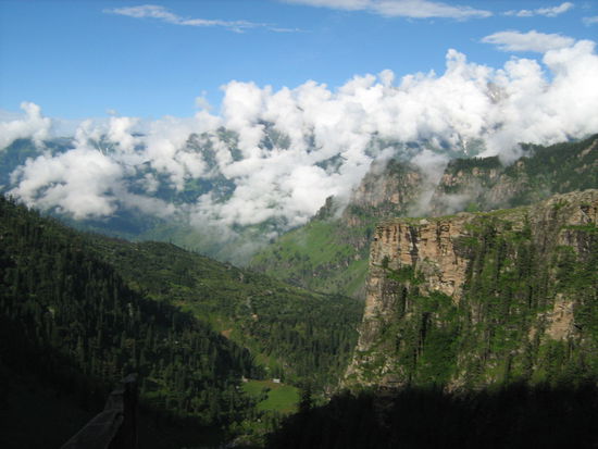 aus dem Autofenster fotografiert