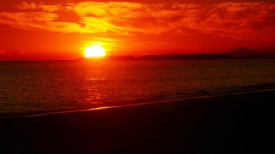 Sonnenuntergang an der Costa del Sol