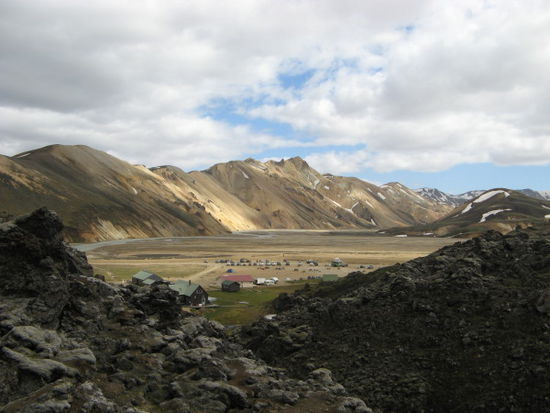 Camp von oben