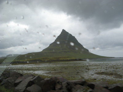 Ólafsvik im Regen