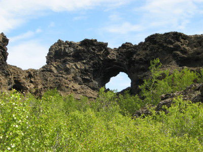Ein Tor aus Lava!