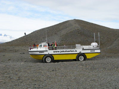 Das Amphibienfahrzeug