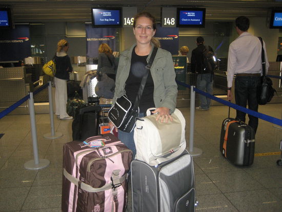 Schwerbepackt und etwas Übergewicht....