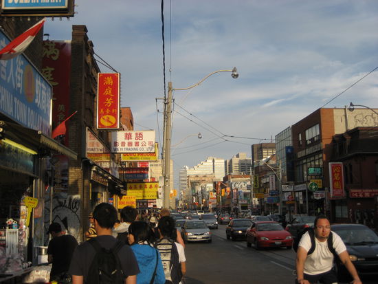 Richtung Downtown, University Avenue