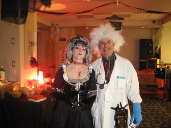 Frankenstein and his creation