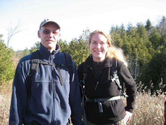 Noch ein wenig müde - immerhin haben wir uns schon um 8.15 Uhr getroffen