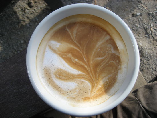 Der wohlverdiente Café Latte