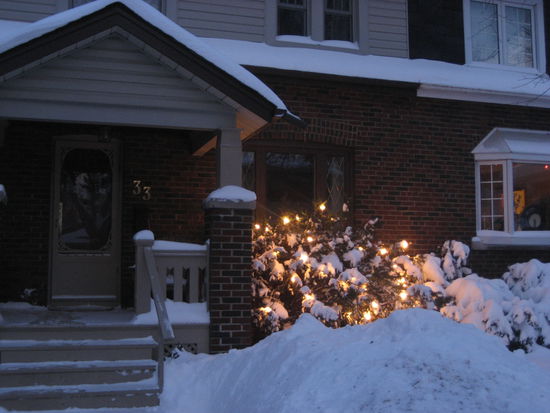 Weihnachsstimmung - herrlich, es gibt weiße Weihnachten!