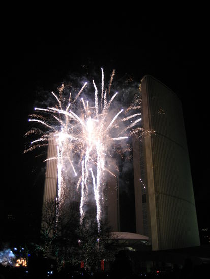 Ja, und dann war es endlich 12 Uhr -
HAPPY NEW YEAR 2009!!!