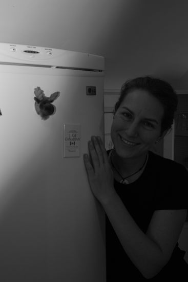 Oh boy, so ein riesiger Kühlschrank für mich ganz alleine