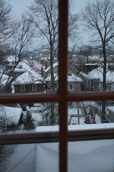 Blick auf Avenue Road