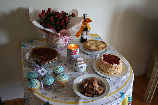 Yummuy!!
Peacan &amp; Applepie, Strawberry-Cheesecake und Cupcakes