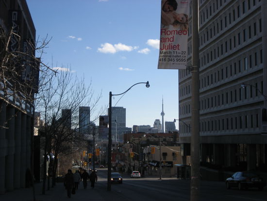 Blick Down Town, Yonge Street