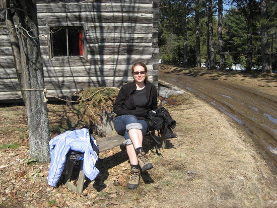 Die Fruehlingssonne ist schon schoen warm