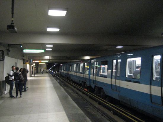 ...die Montréaler Metro