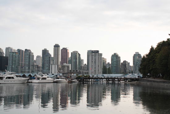 Blick vom Stanley Park auf Vancouver