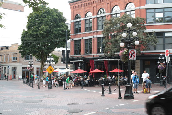 Gastown, einer der ältesten Stadtteile Vancouvers