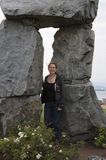 Ein Inukshuk dient als Logo für die Olympischen Winterspiele 2010