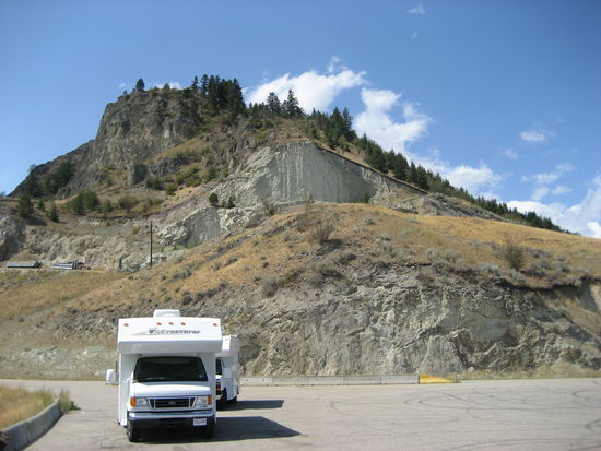 Kleine Pause und die Aussicht geniessen