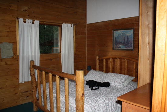 Kanadische Blockhaus-Idylle