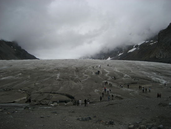 Mich hätte es nicht gewundert, wenn manche in Flip Flops auf dem Eis herumgelaufen wären