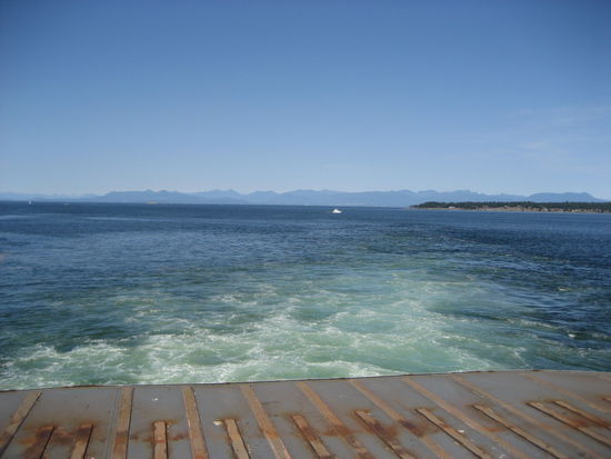 Auf der Fähre nach Tsawwassen