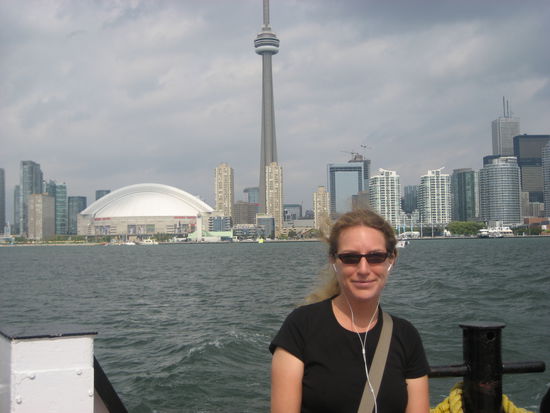 Auf der Ferry nach Hanlan's Point