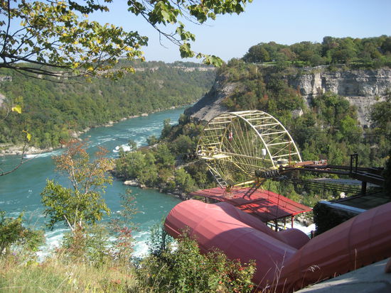 Das Spanish Aero Car ist eine Drahtseilbahn von 1913 und noch immer in Betrieb