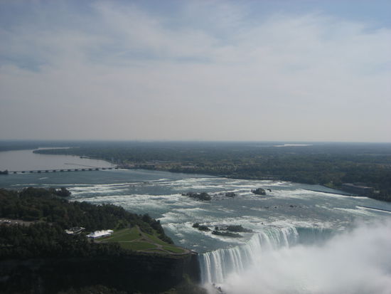 .... und irgendwo am Horizont ist Toronto...