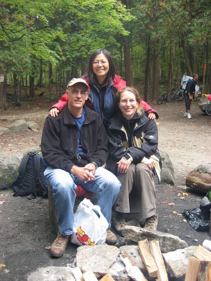 Sitting around the campfire