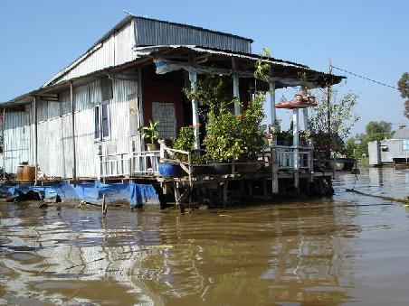 Hausboot.