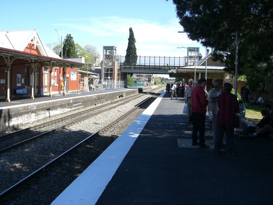Letztes Foto vom Bahnhof