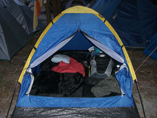 mein kleines Einmannzelt