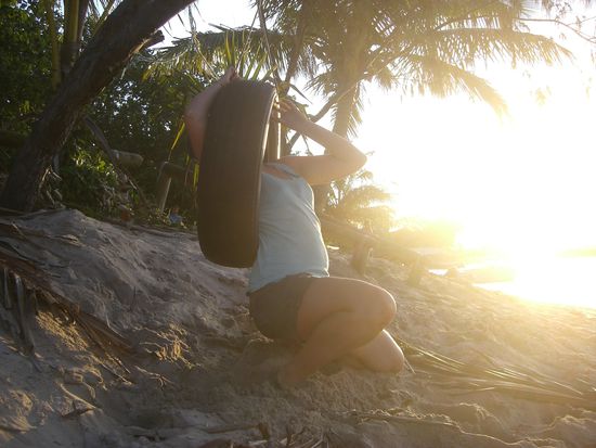 und so elegant bin ich wieder raus