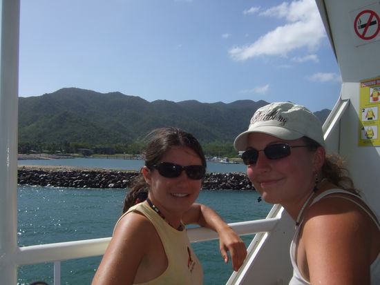 auf der Faehre nach Magnetic Island