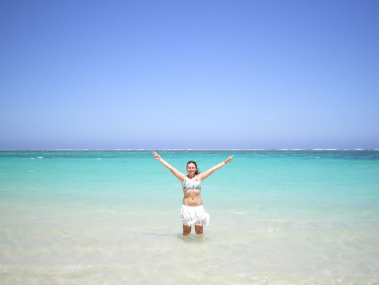 beim Schnorcheln in Exmouth mit Minihai 