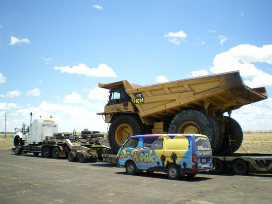 Auf ner Raststaette zum Vergleich 