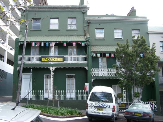 Mein Hostel fuer die erste Woche