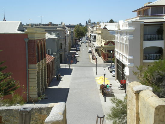 Sicht vom frueheren Gefaengnis