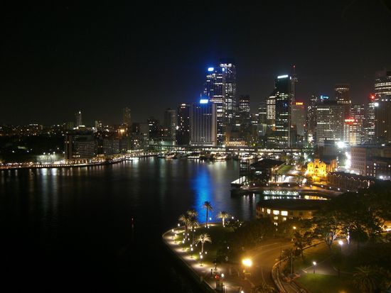 Blick von der Harbour Bridge